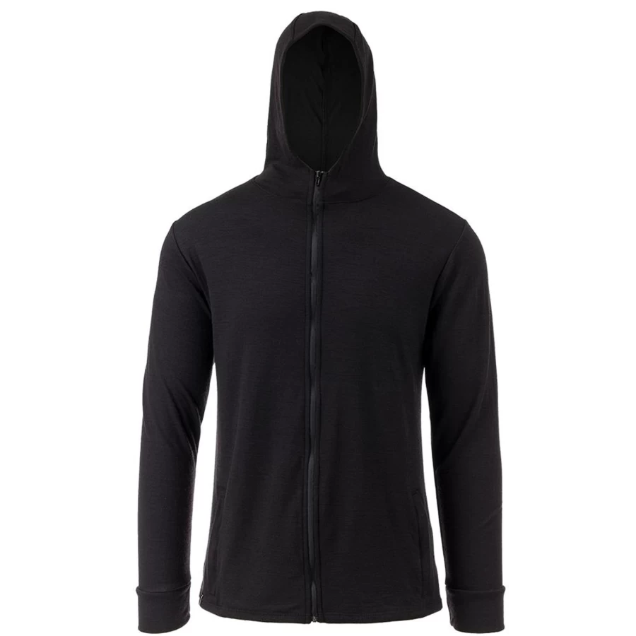 DUCKWORTH Men's Comet Full Zip Hooded Sweatshirt - Black